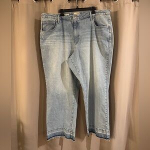 Universal Thread Light Blue Denim Wide Leg Jeans